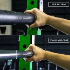 Fringe Sport 25 LB Axle Bar -Fitness Equip Store 08419be897405321542838d77f855226 5d0a74d78a6f5