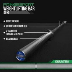 Fringe Sport Olympic Weightlifting Barbell 17 Fringe Sport Olympic Weightlifting Barbell -Fitness Equip Store 0d0fd7c6e093f7b804fa0150b875b868 5d0a74a14b7a6