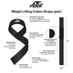Anvil Fitness Lifting Straps -Fitness Equip Store 6be93f7a96fed60c477d30ae1de032fd 5d0a75791d717 600x600 1