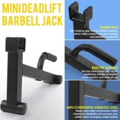 Yes4All Mini Deadlift Barbell Jack 7 Yes4All Mini Deadlift Barbell Jack -Fitness Equip Store 88a839f2f6f1427879fc33ee4acf4f66 5d0a7557c4d81 600x600 1