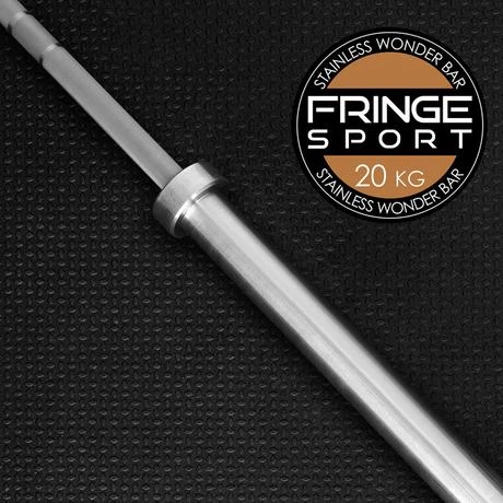 Fringe Sport Stainless Steel Wonder Bar Barbell 1 Fringe Sport Stainless Steel Wonder Bar Barbell