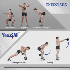 Yes4All Cast Iron Kettlebells 9 Yes4All Cast Iron Kettlebells -Fitness Equip Store 9c3b1830513cc3b8fc4b76635d32e692 5d0a750915b36 600x600 1