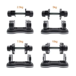 ATIVAFIT 27.5 LB GlideTech Adjustable Dumbbells 5 ATIVAFIT 27.5 LB GlideTech Adjustable Dumbbells -Fitness Equip Store AtivaFit Adjustable DB 3