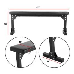 CAP Barbell Flat Utility Weight Bench -Fitness Equip Store b427426b8acd2c2e53827970f2c2f526 5d0a7577590f0 600x600 1
