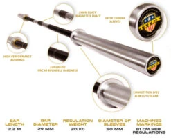 Titex Competition Bar 5 Titex Competition Bar -Fitness Equip Store dd17e652cd2a08fdb8bf7f68e2ad3814 5d0a75876dd0f 600x485 1